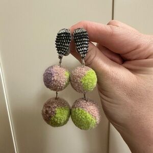 Mignonne Gavigan Pom Pom earrings